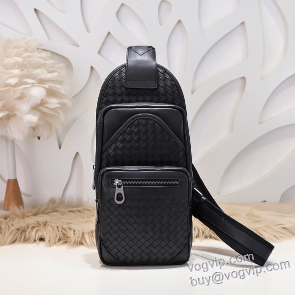 ボッテガ ヴェネタ コピーブランド BOTTEGA VENETA 2025超激得大人気 斜め掛けバッグ 大人キレイに仕立てる